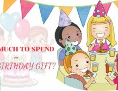 How much should I spend on a child's birthday present