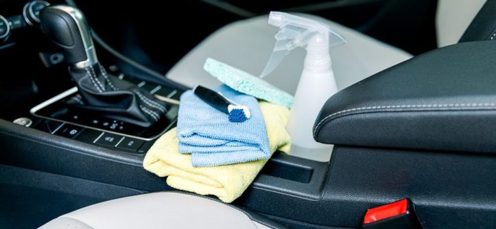 What is the best natural cleaner for inside a car?