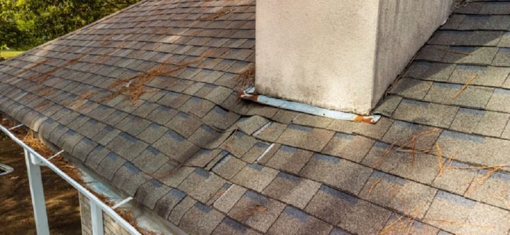 What is the most common cause of roof leaks