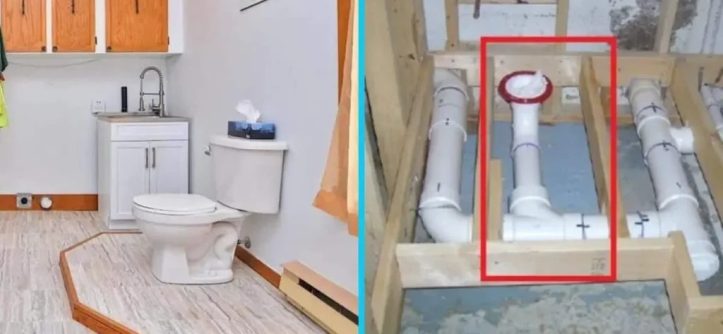 Can you install a basement bathroom without breaking concrete